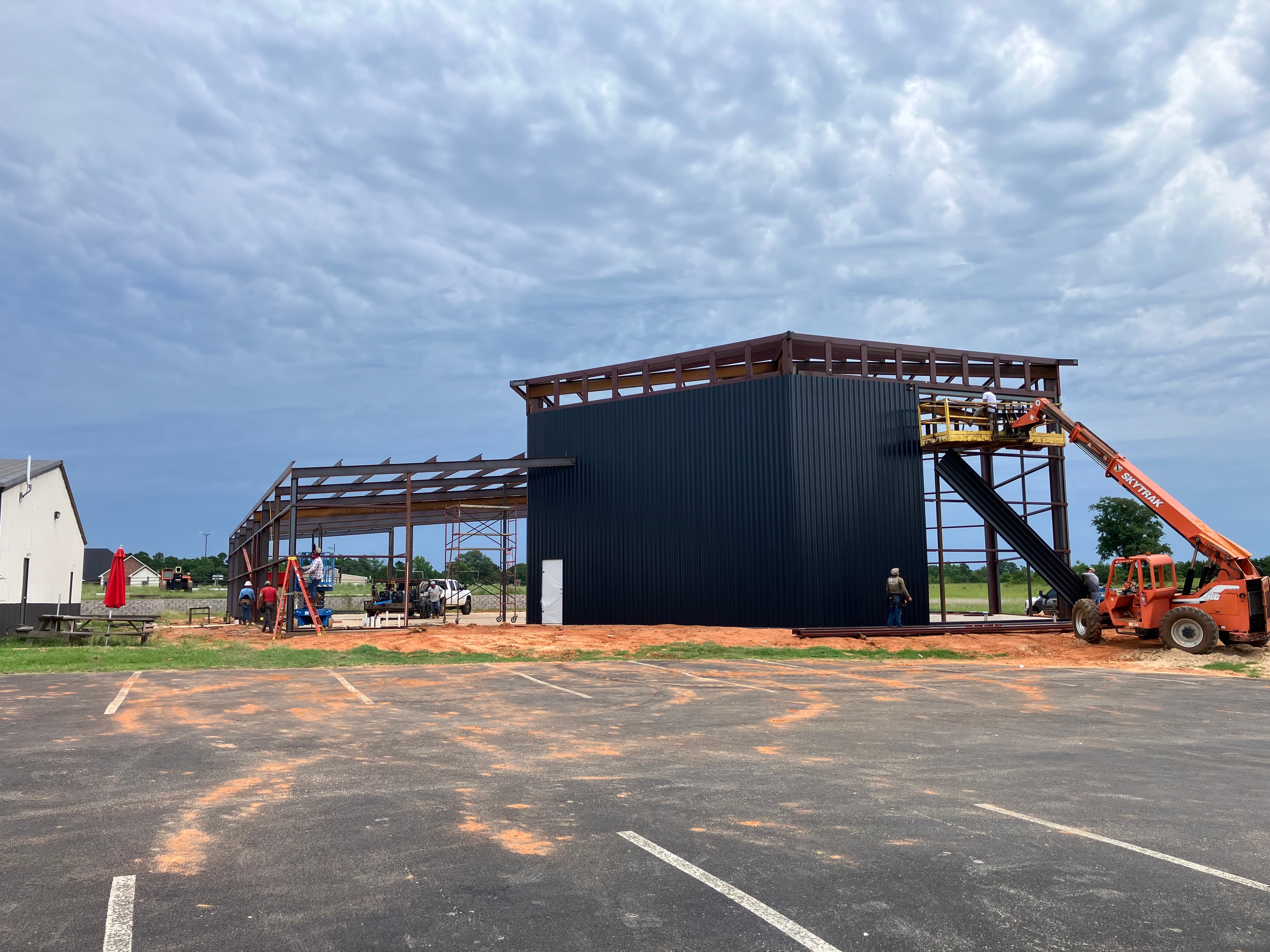 Steel Going Up